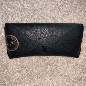New Black Raybans glasses case